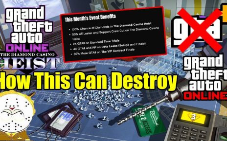 Rockstar Limits Diamonds In The Casino Heist To GTA Plus, Why This is Bad For GTA Online's Future