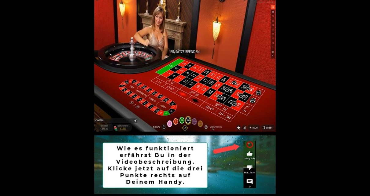 ?? Roulette Online Casino – Live Roulette – 3000€ Gewonnen – Krasses Roulette System