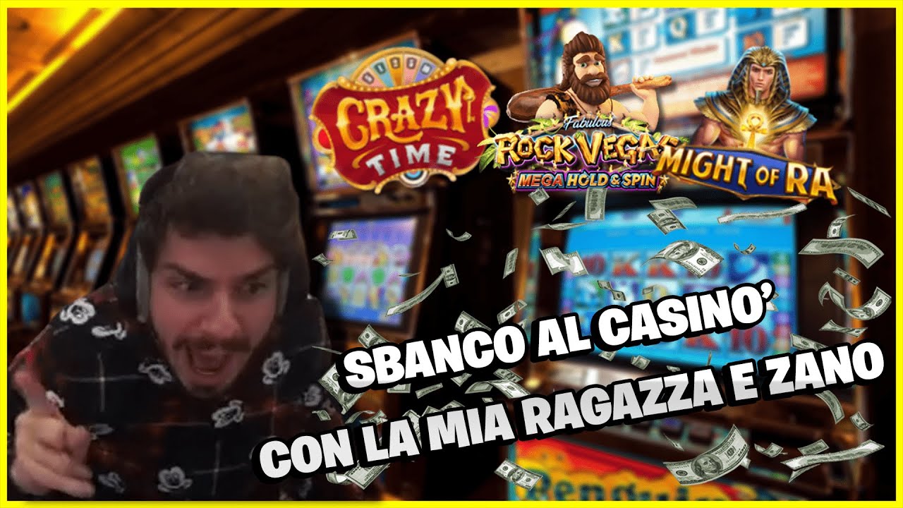 SBANCO AL CASINO' CON LA MIA RAGAZZA E ZANO !