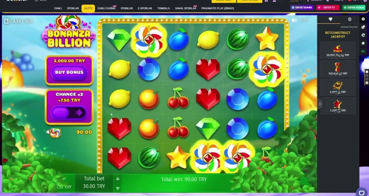 SLOT ⭐ BONANZA BİLLİON ⭐ İSTEK ÜZERİNE GELEN OYUNı