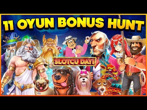 SLOT OYUNLARI ⚒️ 11 OYUN ⚒️ BONUS HUNT ⚒️ı