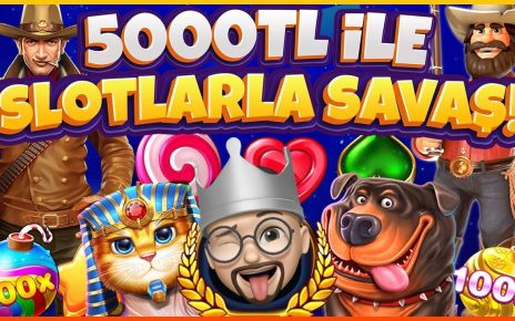 SLOT OYUNLARI ⭐✴️ 5000 TL İLE SLOTLARDAN NE KAZANDIK ⭐✴️ #slot #slotoyunları #casino