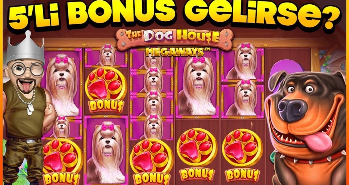 SLOT OYUNLARI ⭐ DOG HOUSE MEGAWAYS ⭐ 5 SCATTER GELİRSEEE ⭐ı