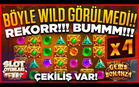 SLOT OYUNLARI ? GEMS BONANZA BÜYÜK VURGUN ?3000TL NAKİT ÖDÜL ?? #slot #slotoyunları #casino