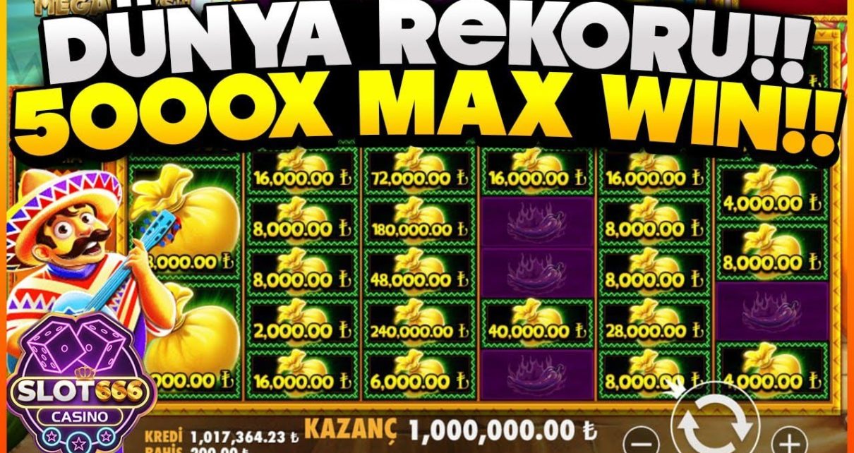 SLOT OYUNLARI ? İLK DEFA MAX WİN ALDIM ? CHİLLİ HEAT MEGAWAYS 5000X ?|
