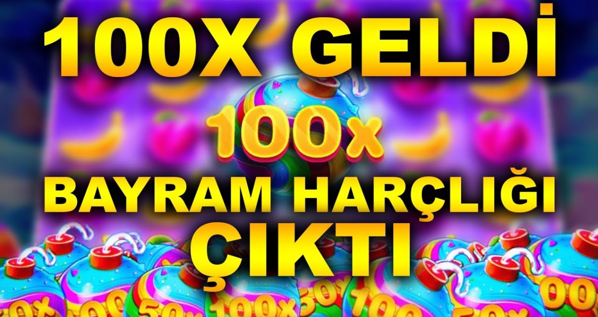 SWEET BONANZA | 100x Bayram Öncesi Harçlığımızı Cebimize Koyduk | #slot #casino #slotoyunları