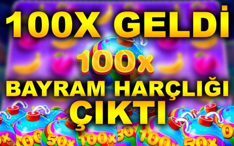 SWEET BONANZA | 100x Bayram Öncesi Harçlığımızı Cebimize Koyduk | #slot #casino #slotoyunları