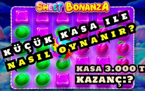 SWEET BONANZA | KÜÇÜK KASA İLE NASIL OYNANIR | 100X 50X #rekor #slot #casino #slotoyunları #taktik