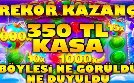 SWEET BONANZA | Küçük Kasa Taktik Rekor Kazanç  Bigwin  | #slot #casino #slotoyunları  #sweetbonanza