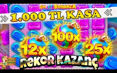 ?SWEET BONANZA?4 DEFA 100X GELDİ❗YİNE TAKTİK YİNE KAZANÇ?#slot #casino #sweetbonanza #taktik #kazanç