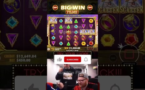 Slot Gates of Olympus Bonus game on 0 | Online casino slots | Records wins of week | #BigWinFilms