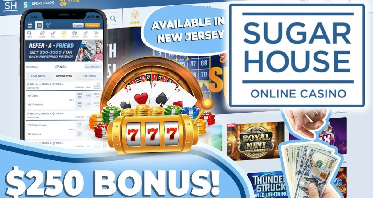 ?SugarHouse Online Casino Bonus Review ?Best Bonus In NJ? ?