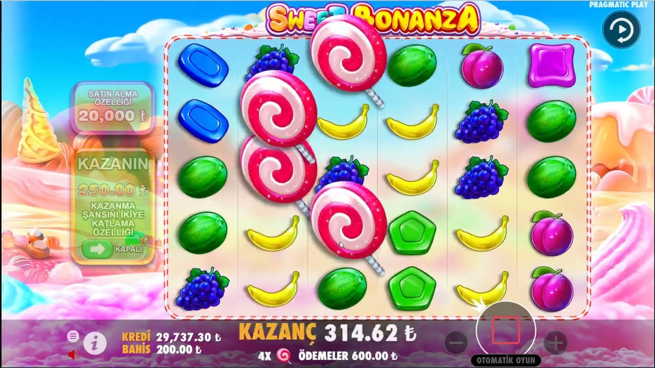 Sweet Bonanza - REKOR KAZANÇ , 400 BİN TL Big Win. #casino #slot #sweetbonanza #pragmaticplay