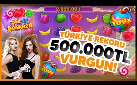 Sweet Bonanza | Tek Spinde 450.000 Tl Kazanç Rekor Geldi | #sweetbonanza #sweetbonanza100x #casino