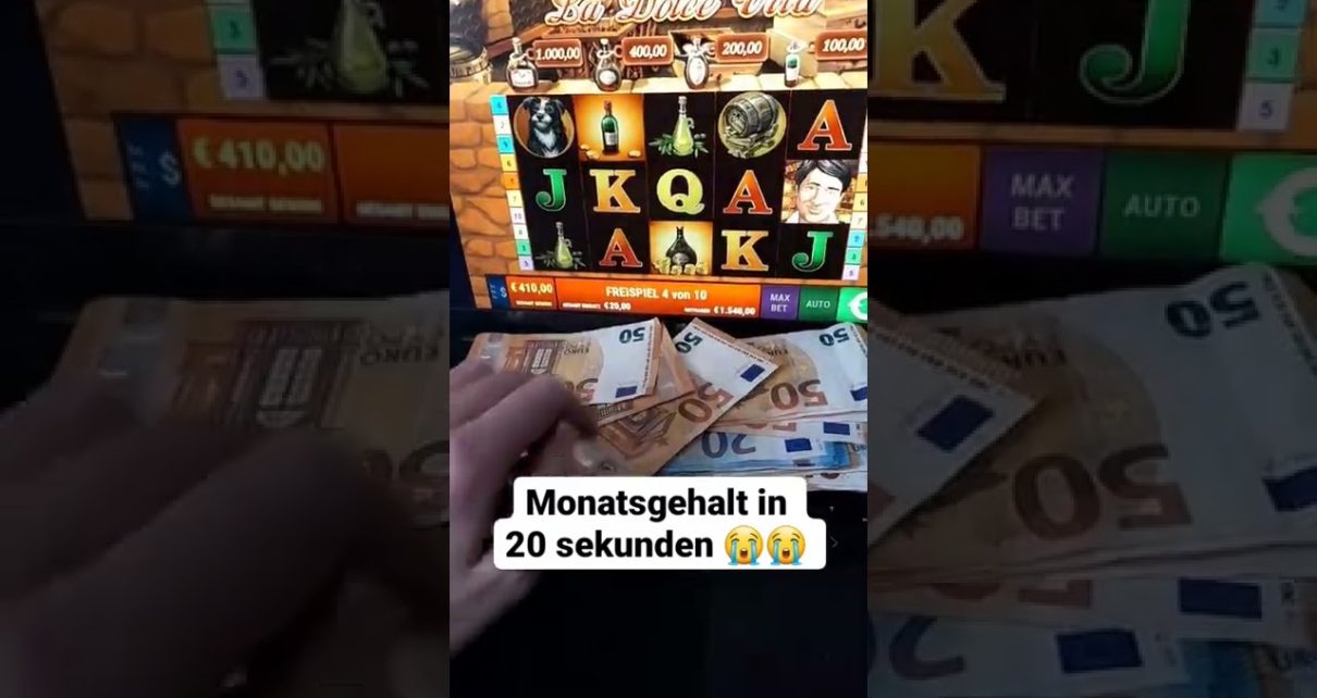 TIKTOKER gewinnt jackpot spielautomat im online casino #spielothek