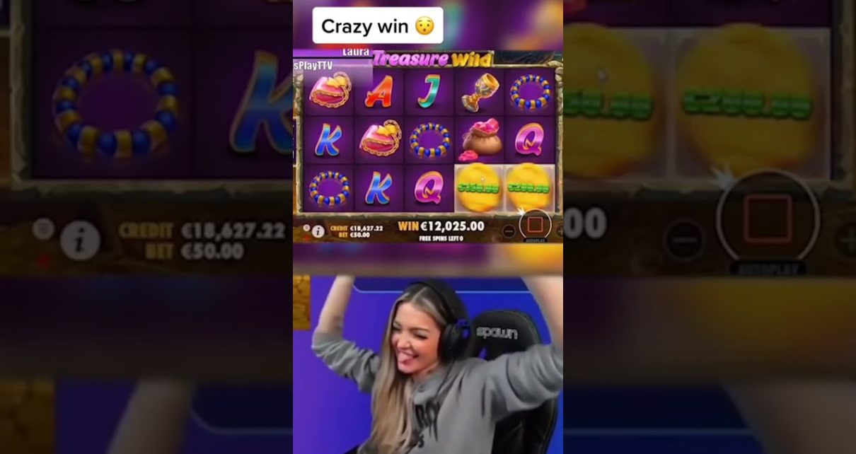 TREASURE WILD BONUS FEATURE HUGE WIN *,000 PLUS WIN* – ONLINE CASINO BONUS SPINS WIN #casino #win