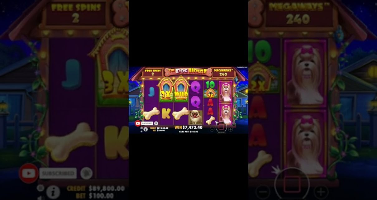 The Dog House Megaways  FREE SPINS CASINO ONLINE SLOT GAME