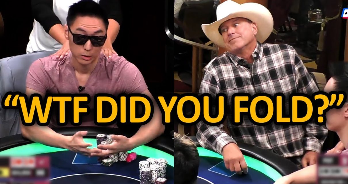 This Flop Made Him Sick To His Stomach @Hustler Casino Live