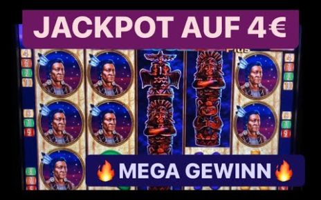 Totem Chief auf 4€ JACKPOT GEWINN? Merkur Magie Automat Spielhalle Novoline Casino Slots Spielothek