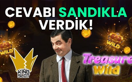 #TreasureWild'da Çevirerek Kasamızı Katladık! – King Slot #casino #slotoyunları #slotvideo #slot