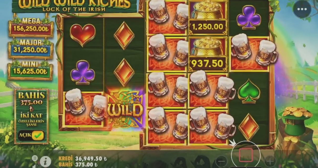 WİLD WİLD RİCHES 375'ten Gelen Fulline Biralar Harikalar Yarattı #wildwildriches #casino