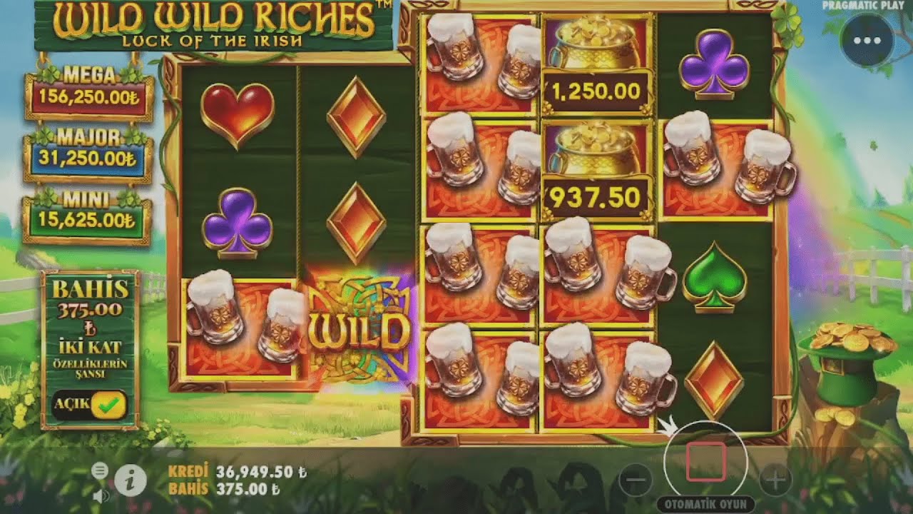 WİLD WİLD RİCHES 375'ten Gelen Fulline Biralar Harikalar Yarattı #wildwildriches #casino