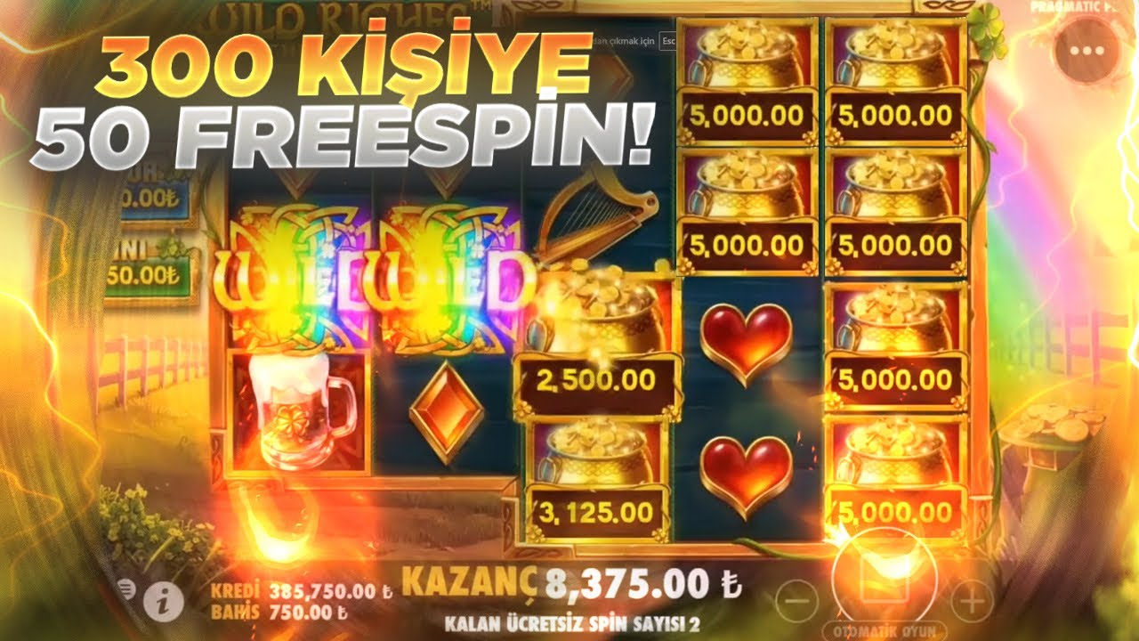 Wild Wild Riches l OYUNUN ÜZERİNE GİDİP ÖDEMELERİ EFSANE TOPARLADIK.!! #wildwildriches #casino #slot