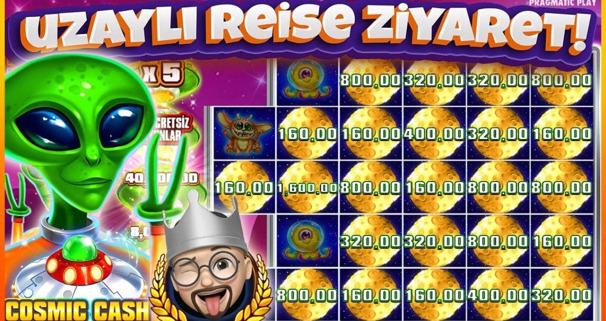 YENİ SLOT OYUNU ?? COSMIC CASH ?? UZAYLILARLA CEBELLEŞME ??ı