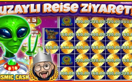 YENİ SLOT OYUNU ?? COSMIC CASH ?? UZAYLILARLA CEBELLEŞME ?? #slot #slotoyunları #casino