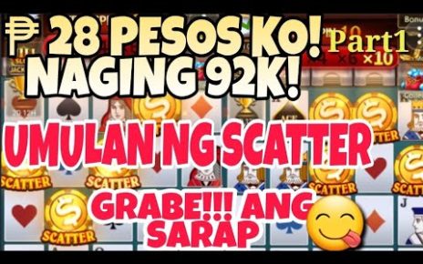 ₱28 KO NAGING 92 K PA! UMULAN NG SCATER SA SUPER ACE GRABE SuperWin! ka talaga dito kay Nuebe Gaming