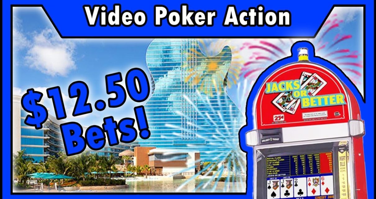 .50 Video Poker Bets! Can We WIN at the Casino? • The Jackpot Gents