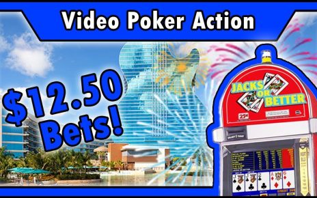 .50 Video Poker Bets! Can We WIN at the Casino? • The Jackpot Gents