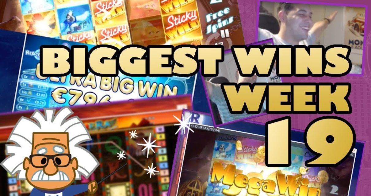 Casino Bonus Master Twitch – Biggest Wins Bonus Games – Week 19 – 2018