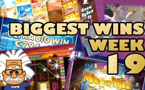 Casino Bonus Master Twitch – Biggest Wins Bonus Games – Week 19 – 2018