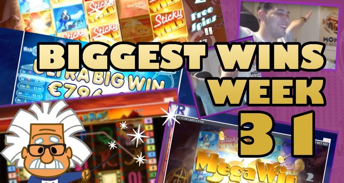 Casino Bonus Master Twitch – Biggest Wins Bonus Games – Week 31 – 2018