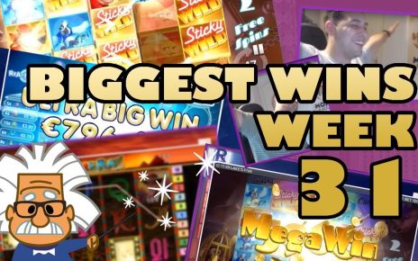 Casino Bonus Master Twitch – Biggest Wins Bonus Games – Week 31 – 2018