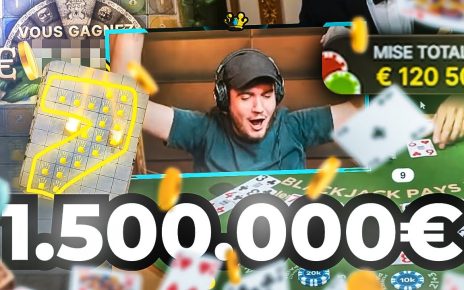 ? 1M5€ en une SESSION CASINO ! FULL TABLE à 120.000€ ~ (SPECIAL 10 juillet)