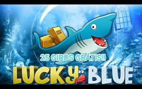 ??? 25 GIROS GRÁTIS PEGUE AGORA!! 25 SPINS NO LUCK BLUE  #casino #bonus