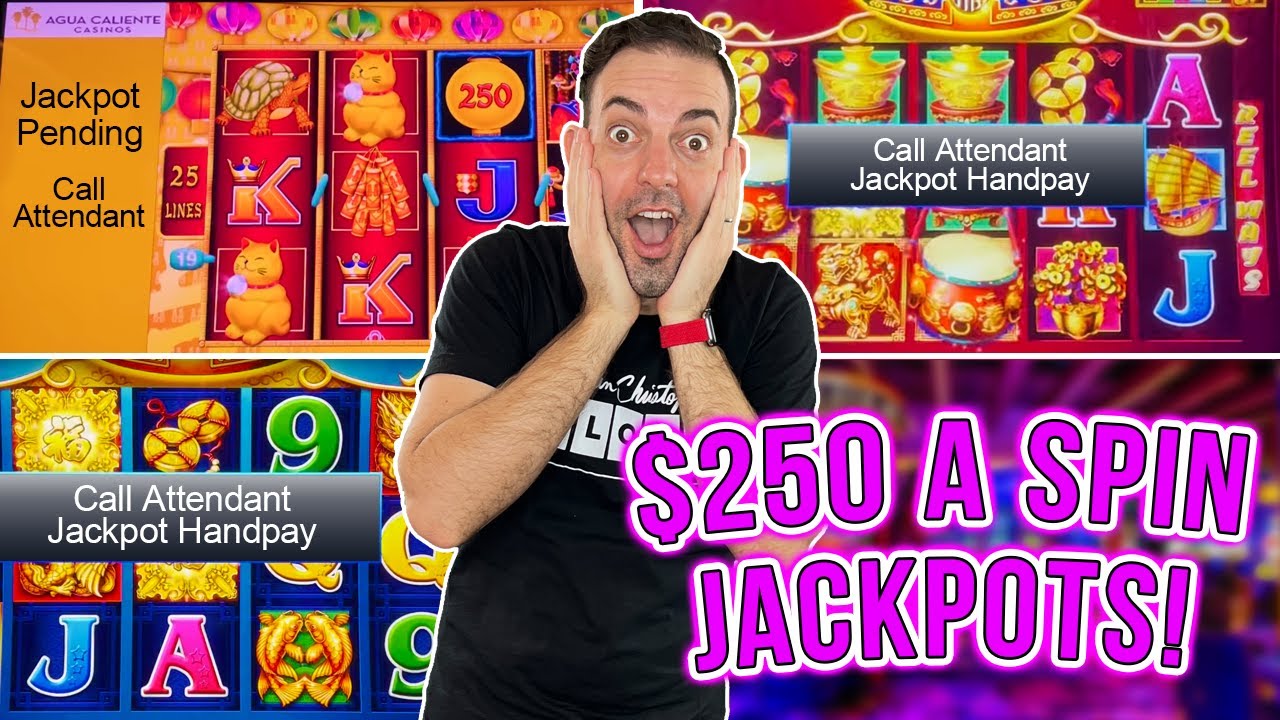 ? $250 A SPIN ⫸ Multiple Jackpots on BIG BETS ⤏ Agua Caliente Casino