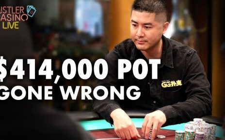 Andy Stacks 4,000 Pot Gone Wrong – Hustler Casino Live