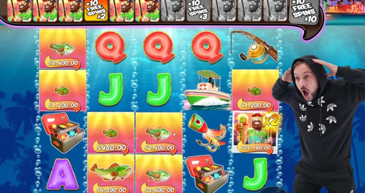 BIGGER BASS BONANZA – BIG WIN with JUST X2 Multiplier – CASINO SLOT ONLINE GAME