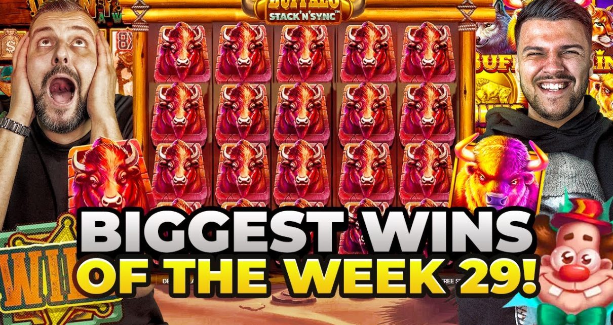 BIGGEST WINS OF THE WEEK 29 || WORLD RECORD SLOT WIN!!