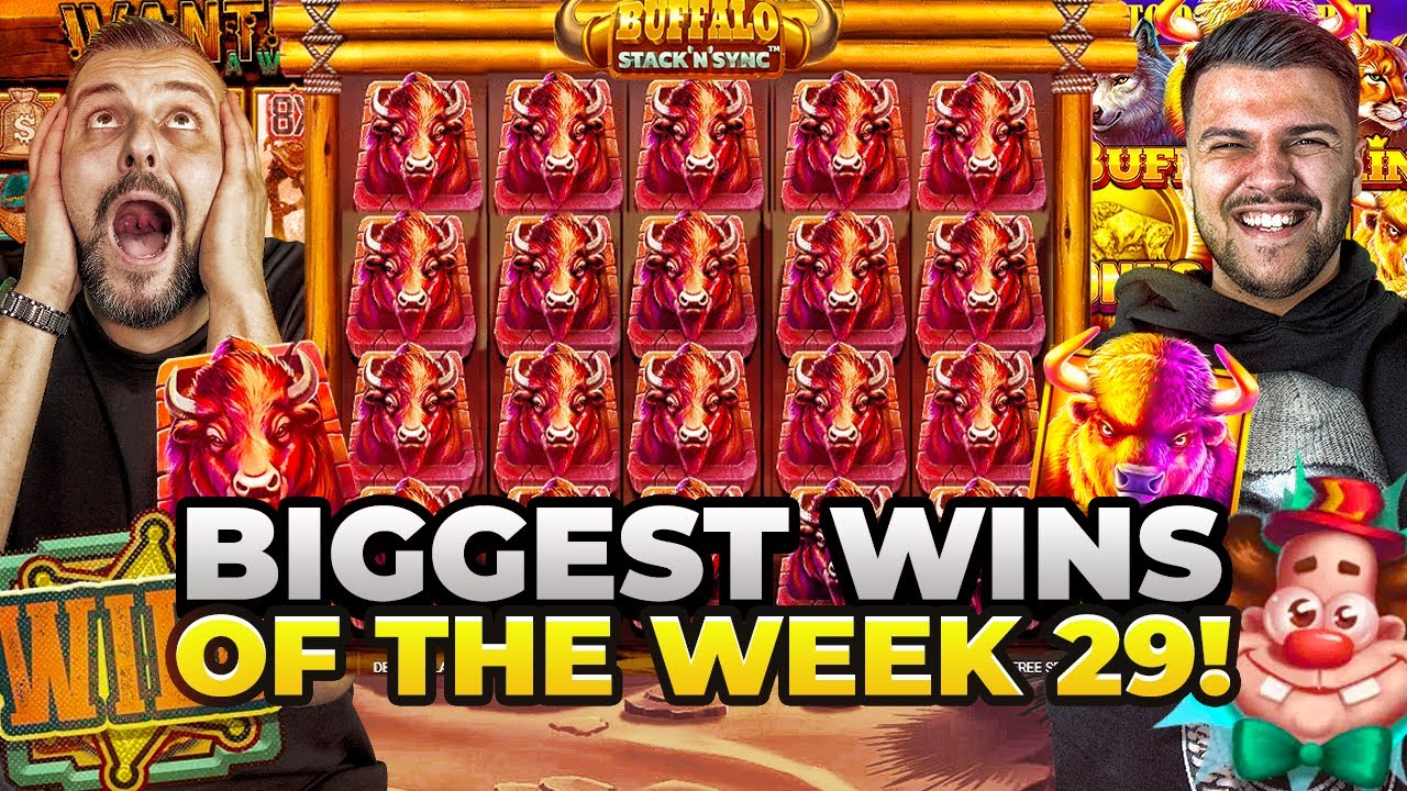 BIGGEST WINS OF THE WEEK 29 || WORLD RECORD SLOT WIN!!