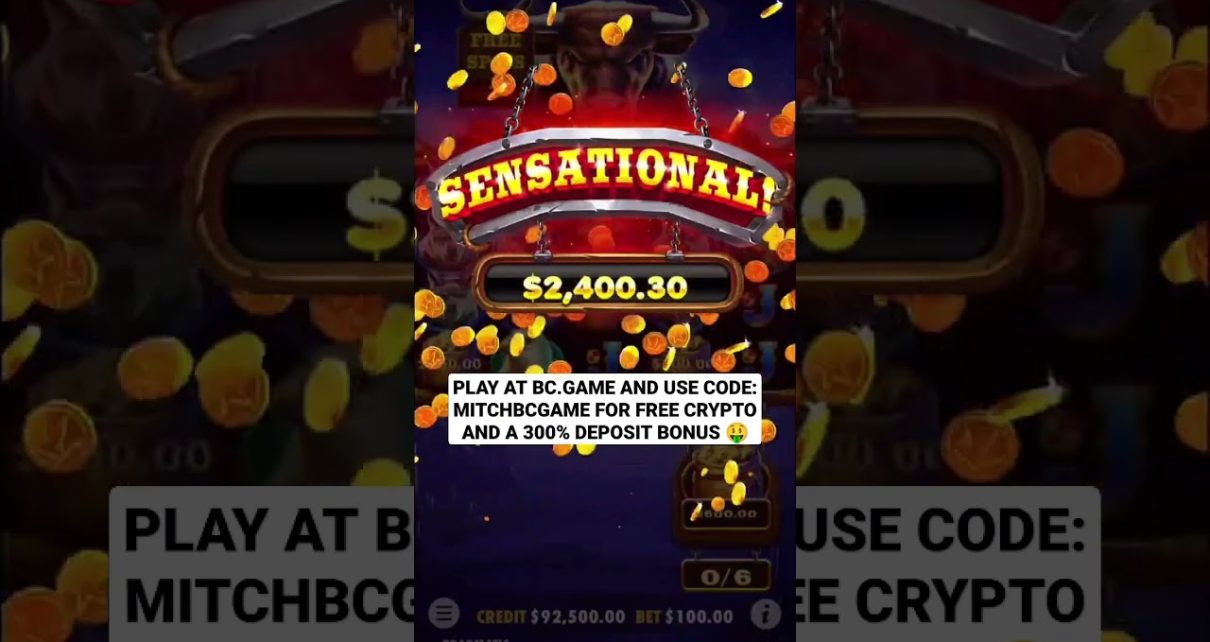 BLACK BULL BONUS FEATURE BUY-IN MEGA WIN ? – ONLINE CASINO SLOTS BC.GAME #casino #slots #gambling