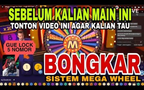 BONGKAR SYSTEM MEGA WHEEL || PRAGMATIC PLAY || LIVE CASINO