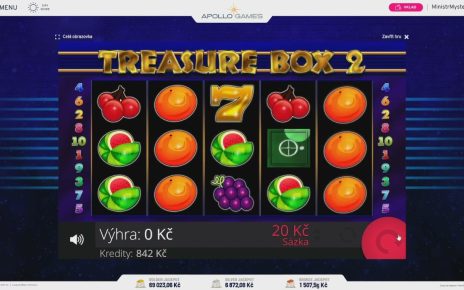 BOUCHÁM BEDNY #165 | TREASURE BOX 2 | E-GAMING | APOLLO GAMES ONLINE CASINO