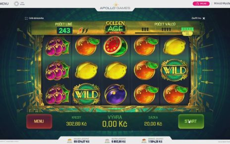 BOUCHÁM BEDNY #167 | GOLDEN AGE MULTIREELS | APOLLO GAMES | APOLLO GAMES ONLINE CASINO