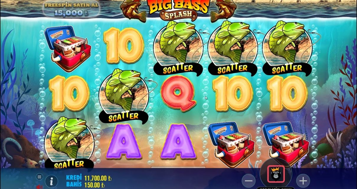 Big Bass Splash - 5 Dispersión Geldi Ne Ödedi ? 200x Gran premio - #casino #slot #pragmaticplay