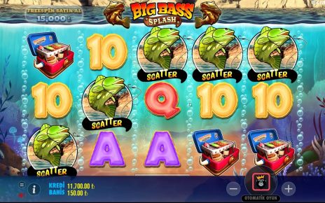 Big Bass Splash – 5 Scatter Geldi Ne Ödedi ? 200x Big Win – #casino #slot #pragmaticplay