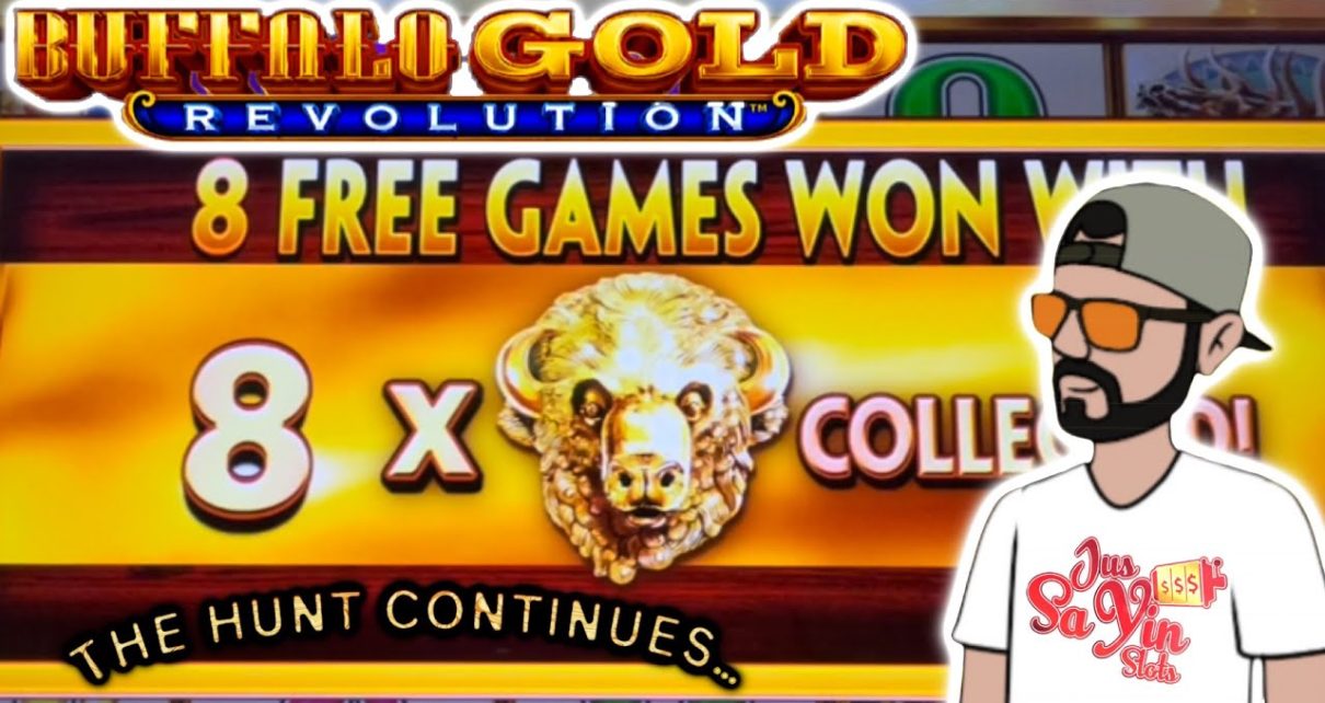Buffalo Gold Revolution Slot! Started slow but then…. Live slot play at Casino ?